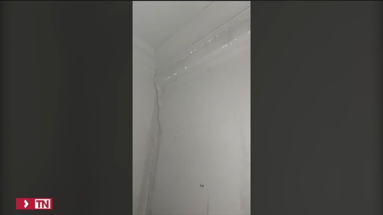 Un edificio en peligro en Castellón