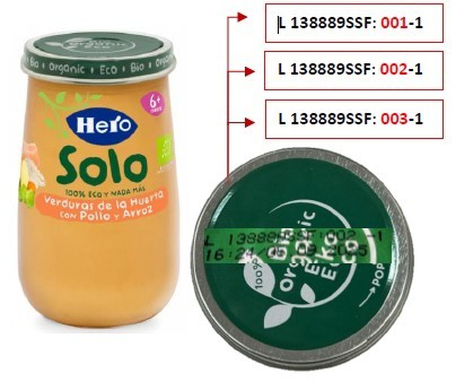 Producto de 'Hero' objeto de la alerta