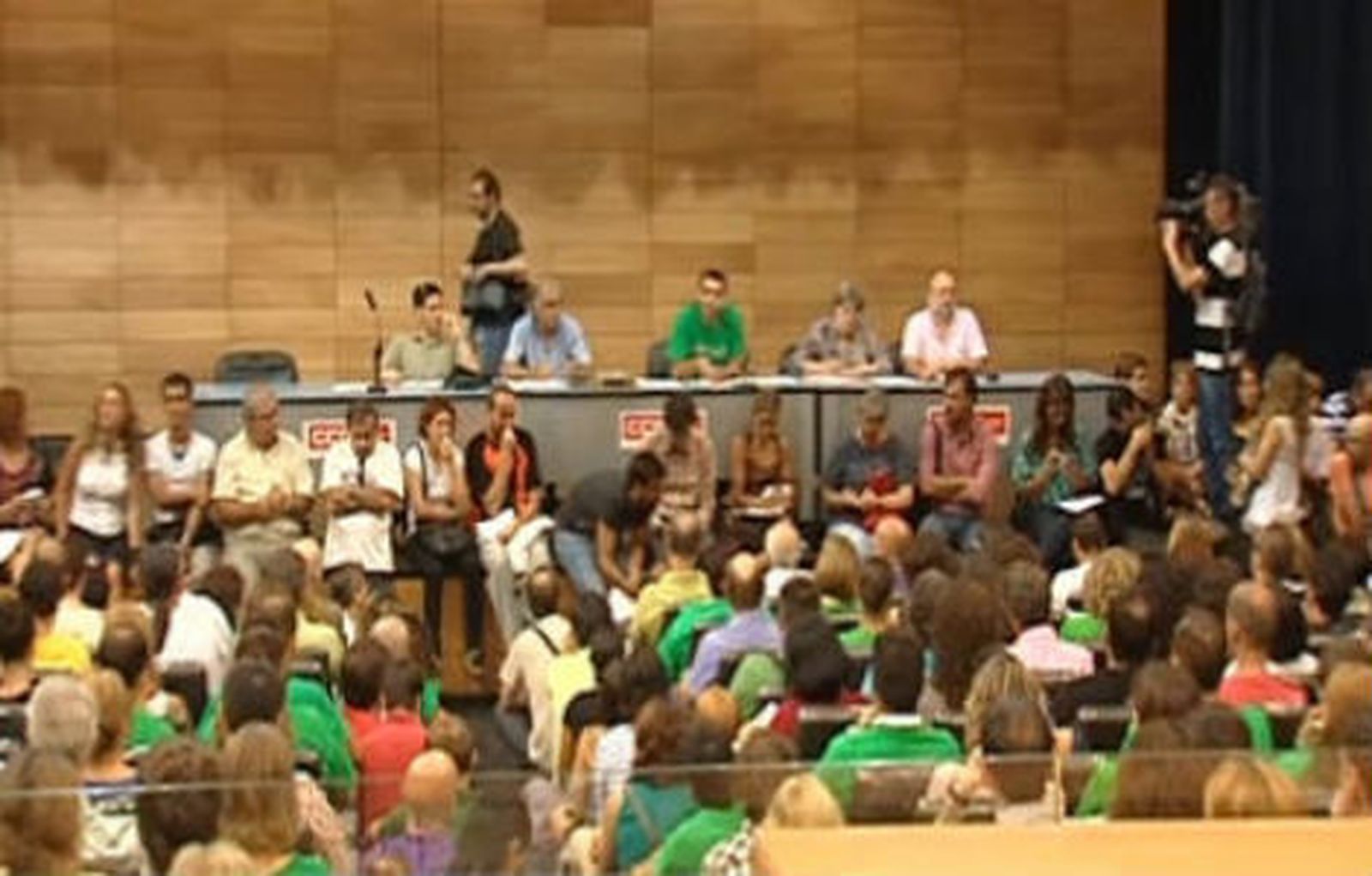 Asamblea de profesores