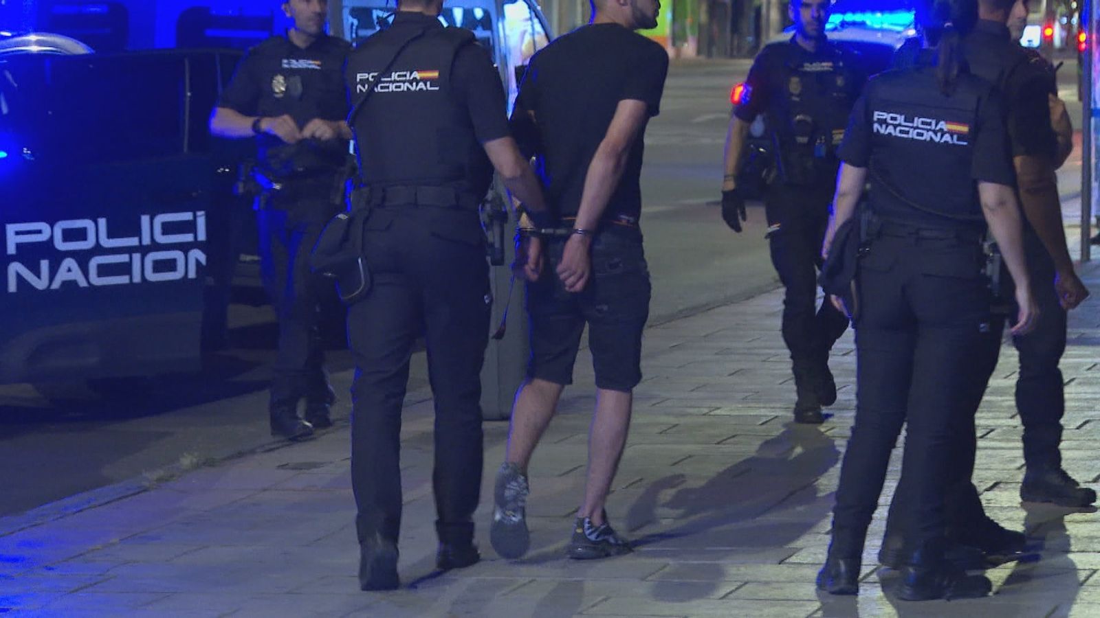 Atraco con heridos y detenidos en Moncloa