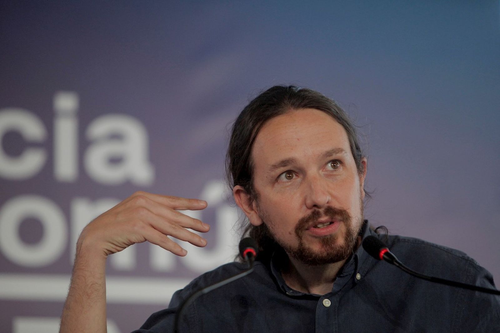 Pablo Iglesias, candidato de Unidas Podemos a la Presidencia de la Comunidad de Madrid
