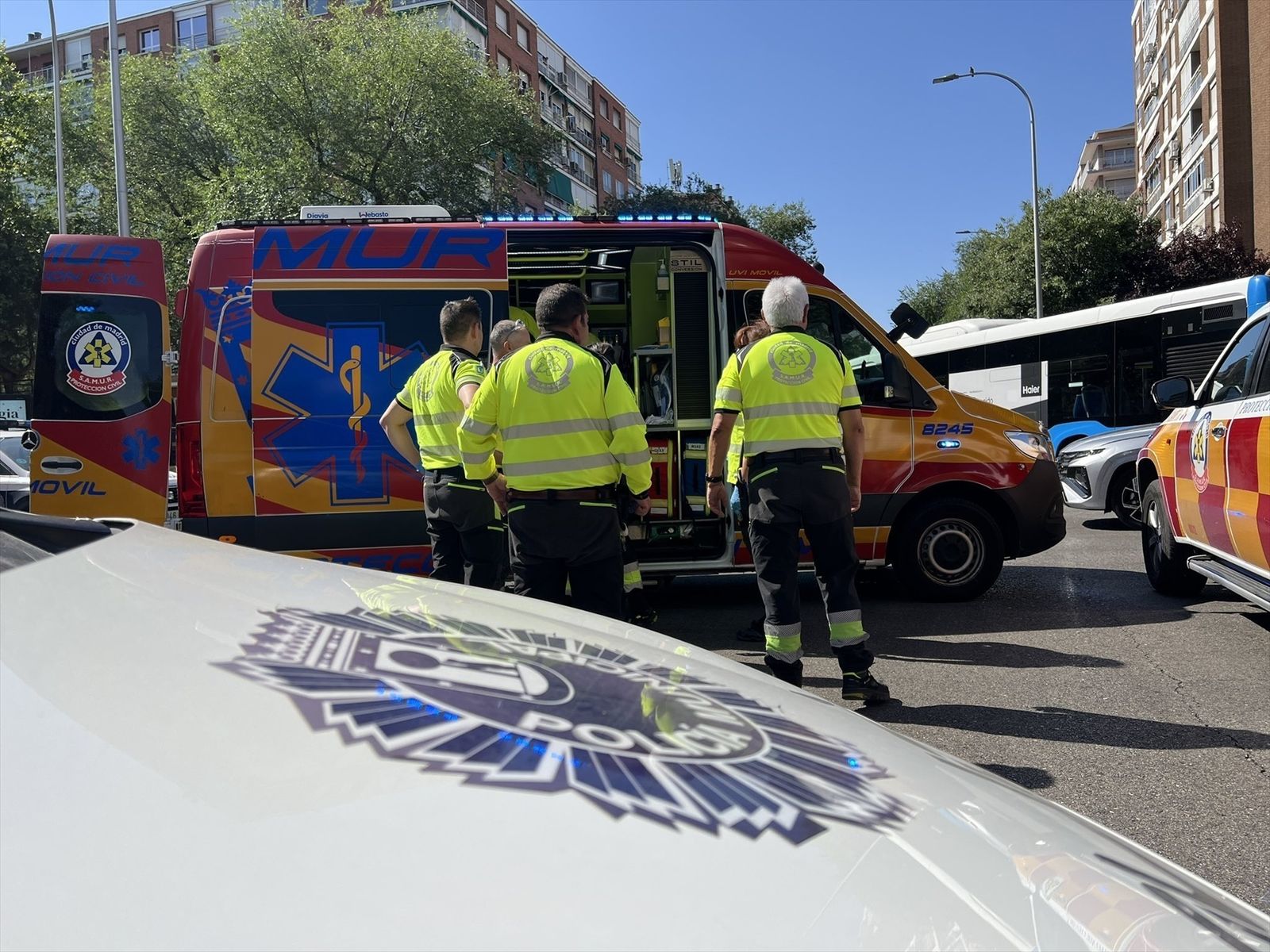 Herido grave en un accidente de moto