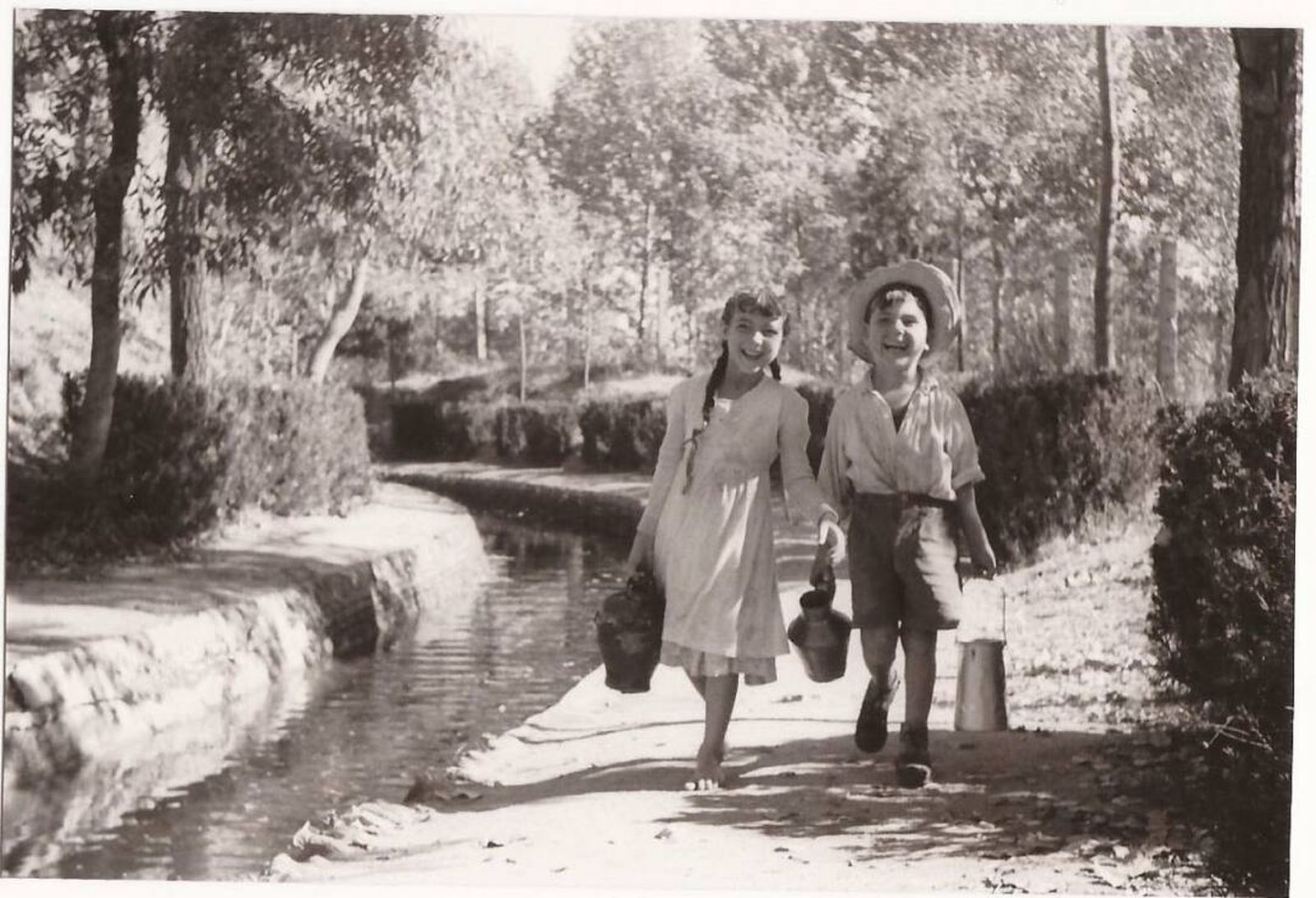 Fotografía histórica del Canalillo, entre 1950 y 1960