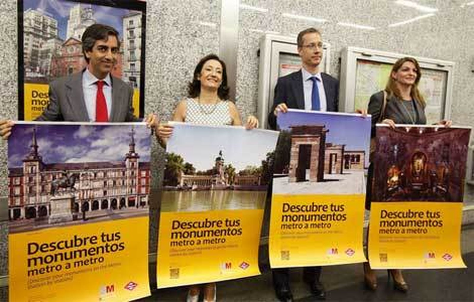 La Comunidad promociona 40 monumentos históricos  a través de la red de Metro