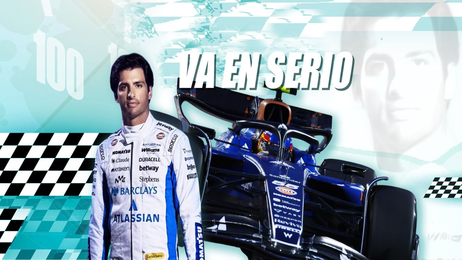 Carlos Sainz va muy en serio con el nuevo Williams