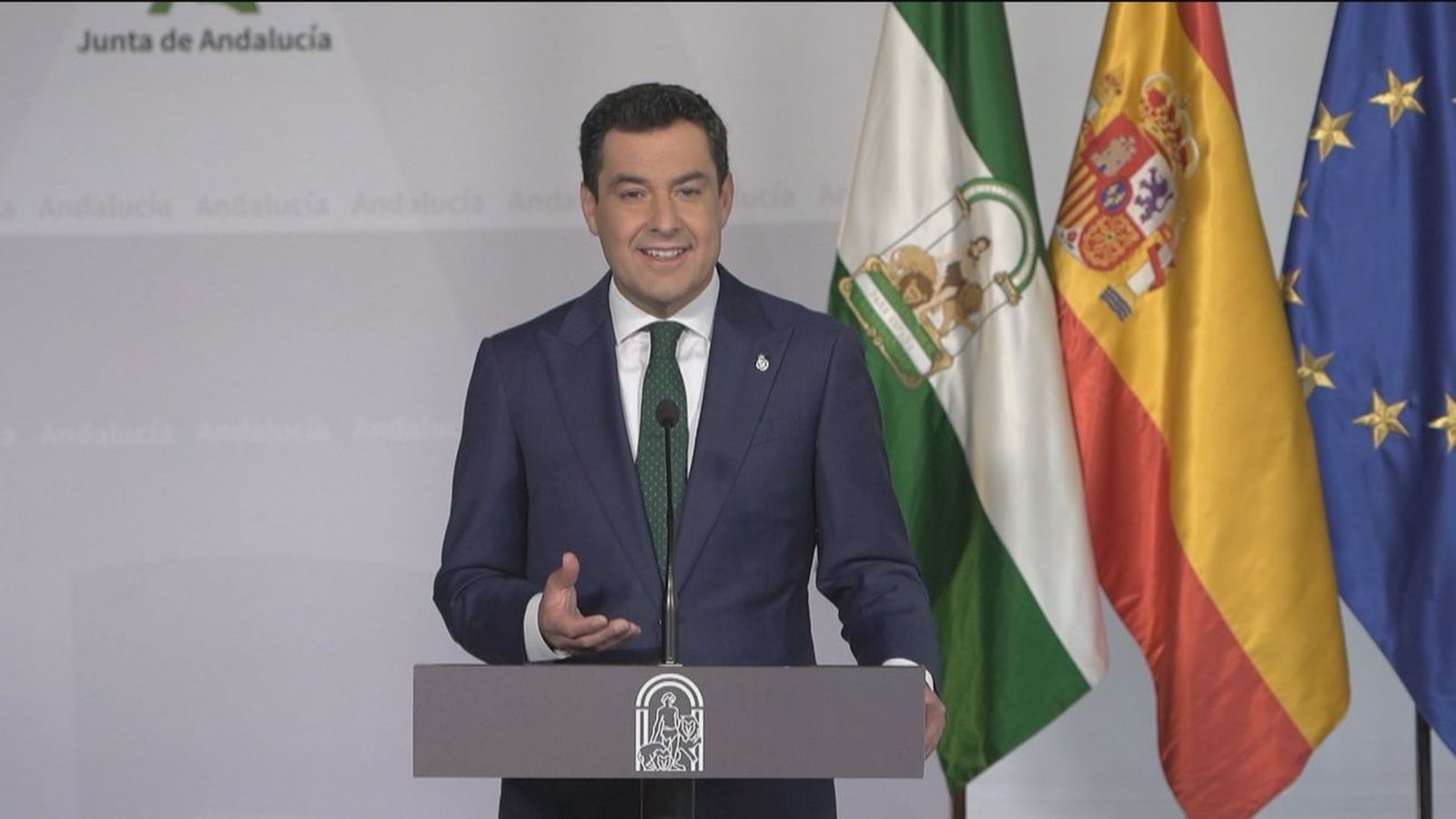Juan Manuel Moreno, presidente de la Junta de Andalucía