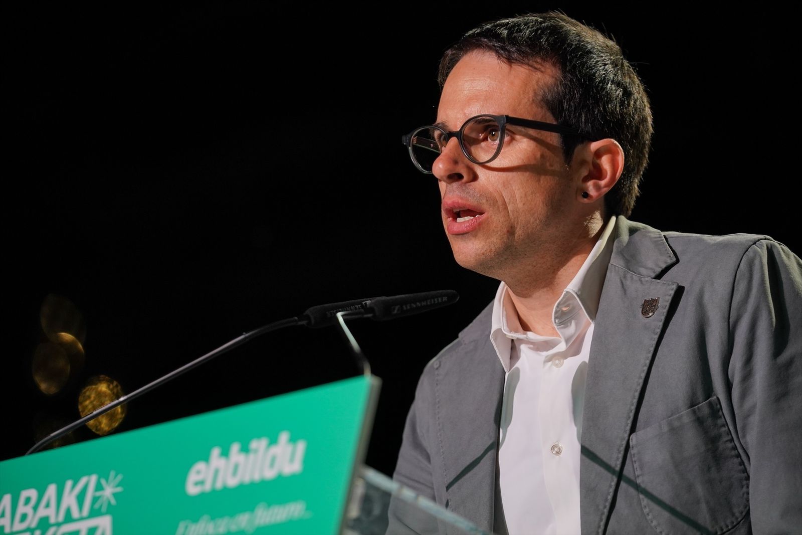 El candidato de Bildu, Pello Otxandiano