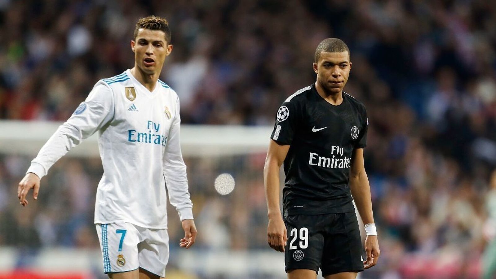 Cristiano Ronaldo y Mbappé