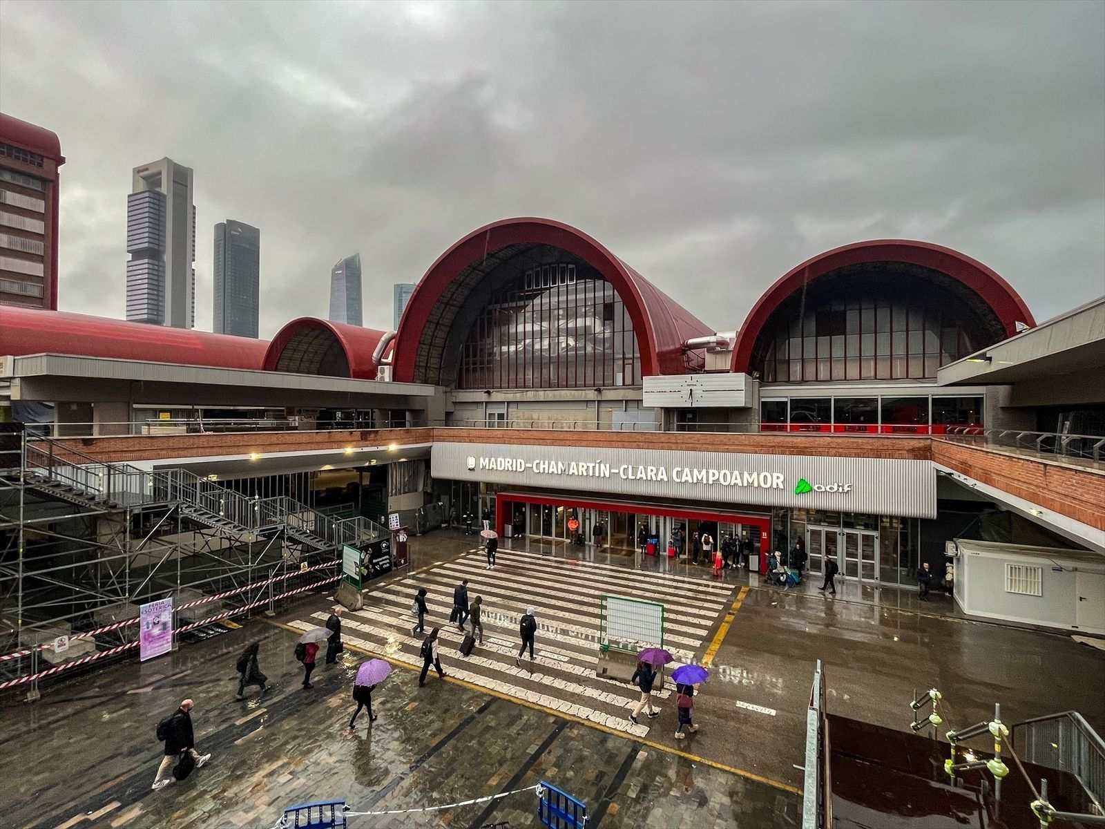 Renfe reorganiza sus trenes por las obras en la estación de Chamartín