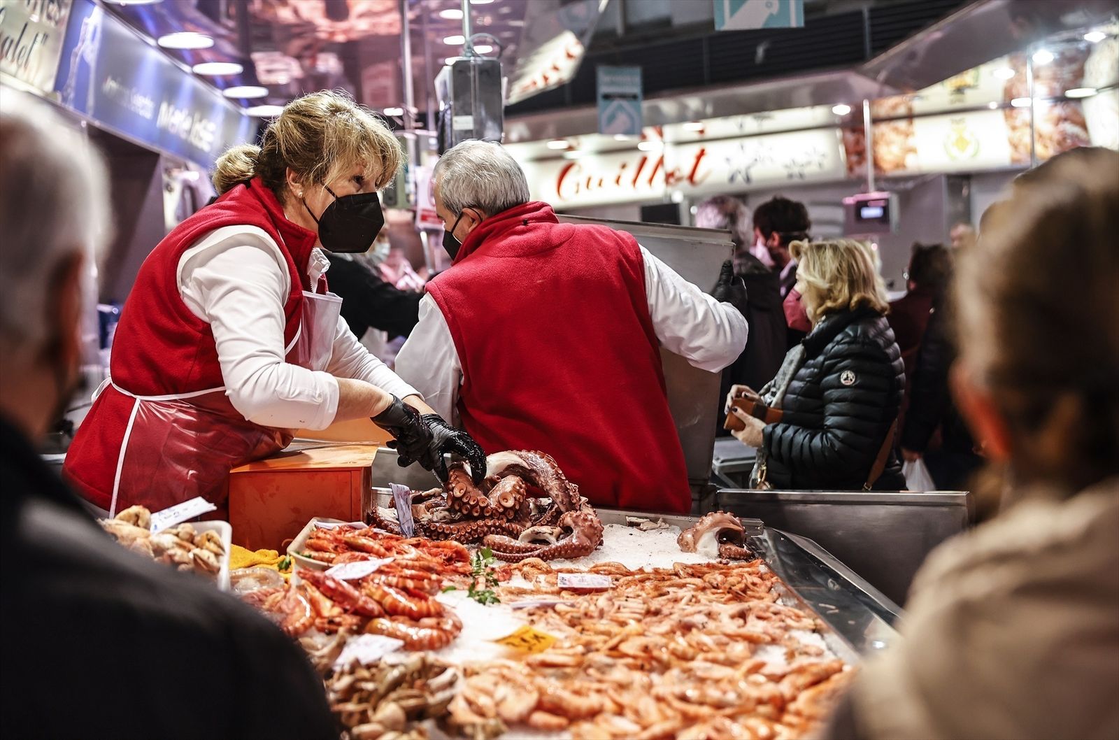 Los alimentos 'navideños' suben un 2,4% sobre noviembre