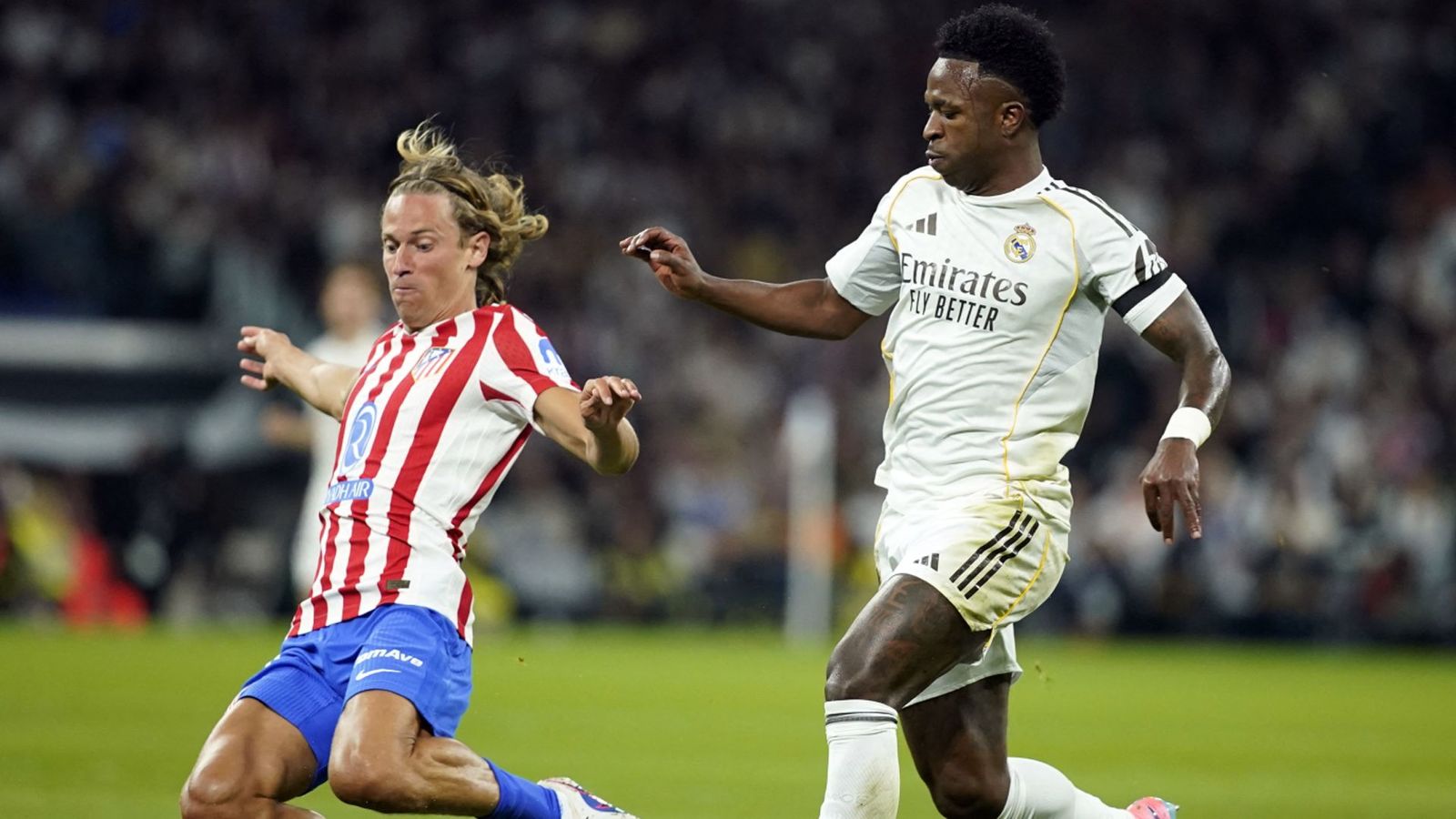 Marcos Llorente y Vinicius