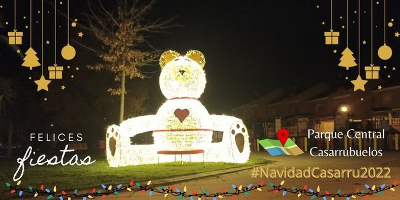 El oso de luz de Casarrubuelos
