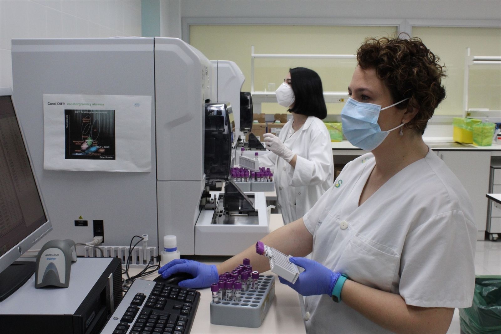 Técnicos de laboratorio
