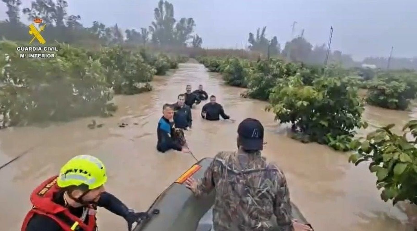 La borrasca Kristin pone en jaque a España: inundaciones, rescates y alertas en doce comunidades