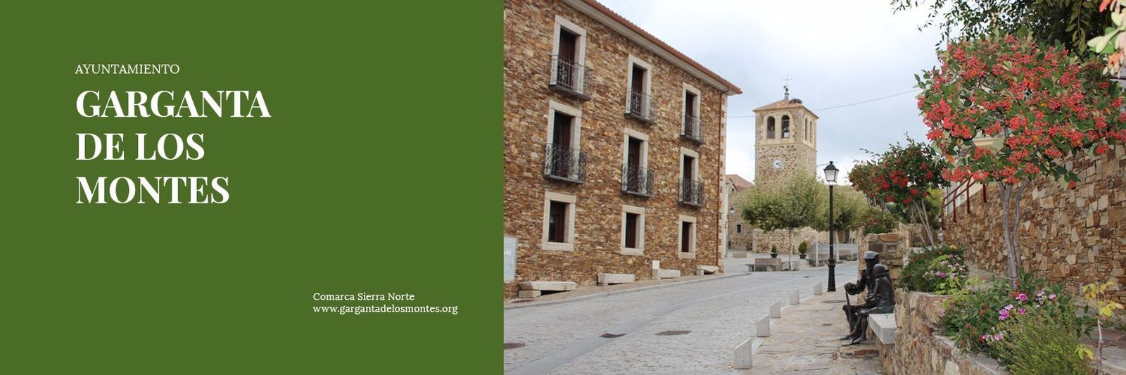Una calle de Garganta de los Montes