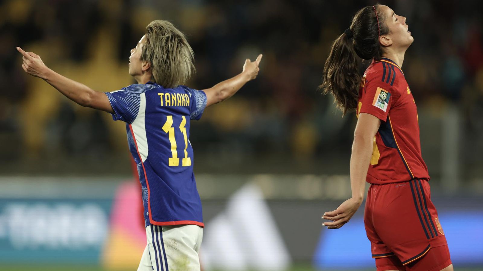 España, goleada por Japón