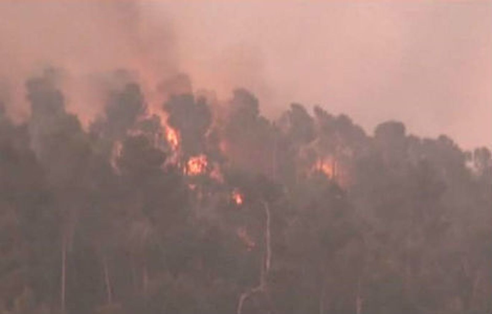 Incendio en Girona