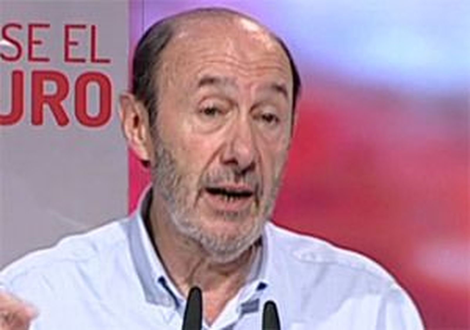 Rubalcaba: Lo que se "privatiza" ahora  en Sanidad "se desprivatizará" cuando el PSOE gobierne