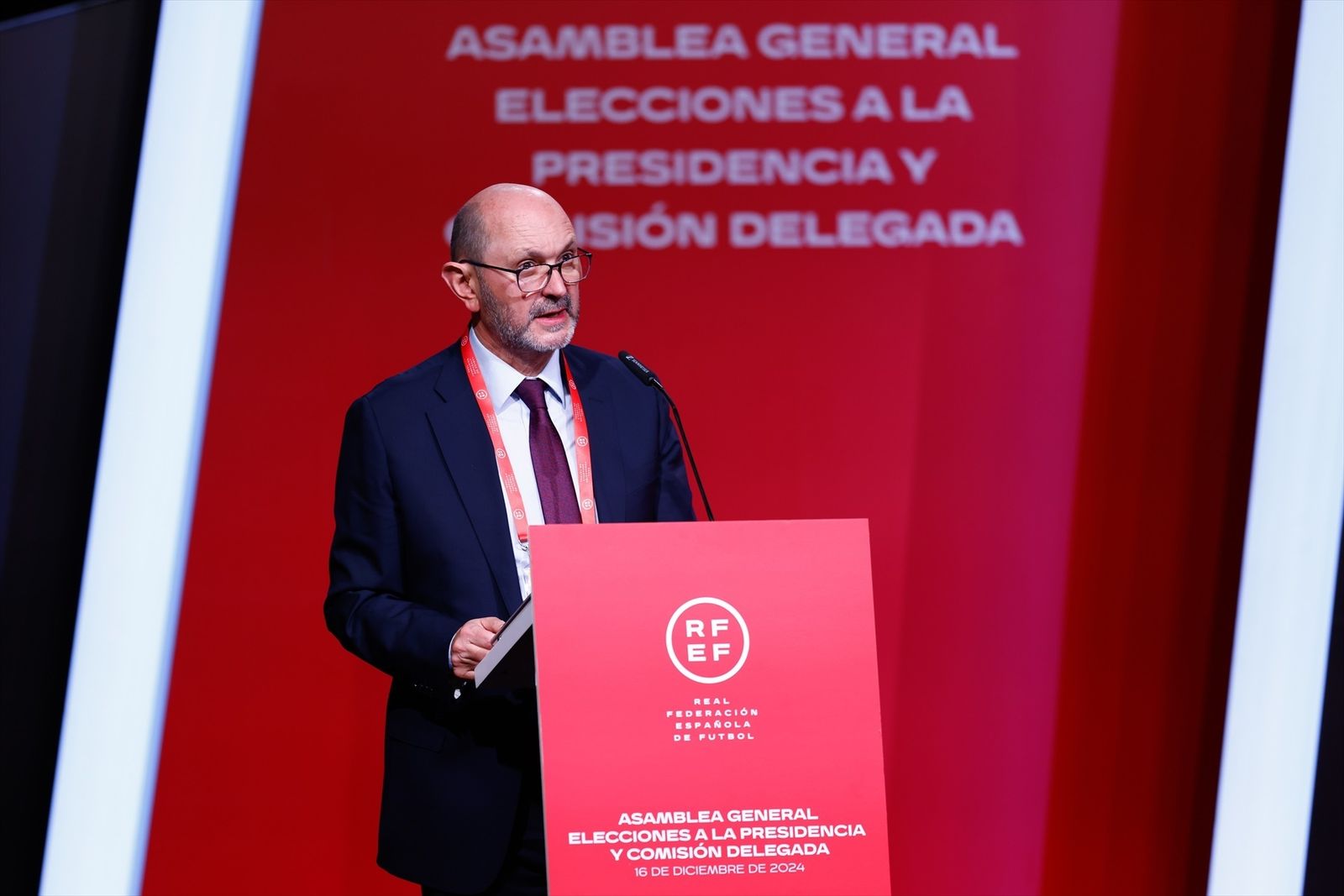 Rafael Louzán, nuevo presidente de la Real Federación Española de Fútbol