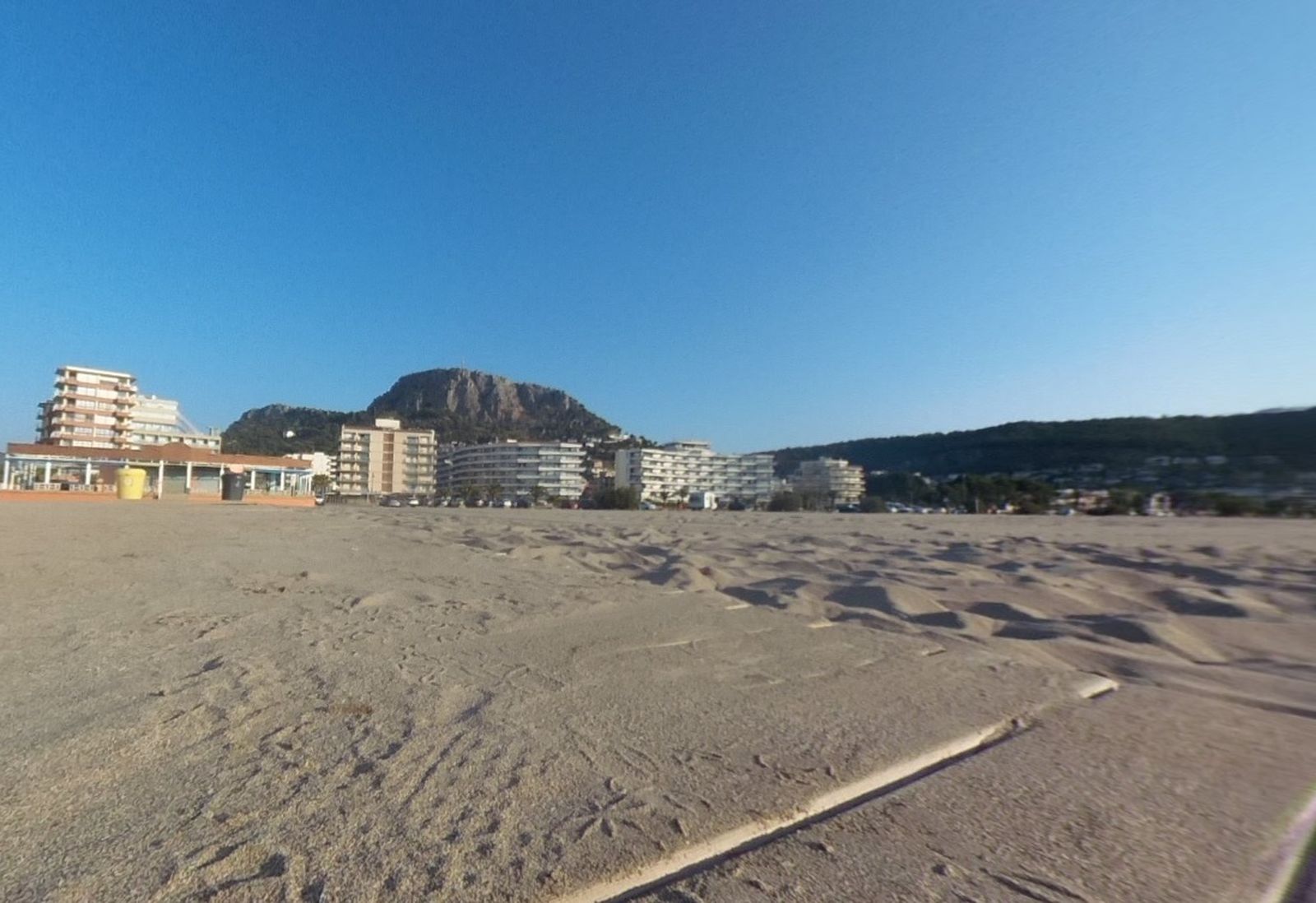 La playa del Estartit de Girona