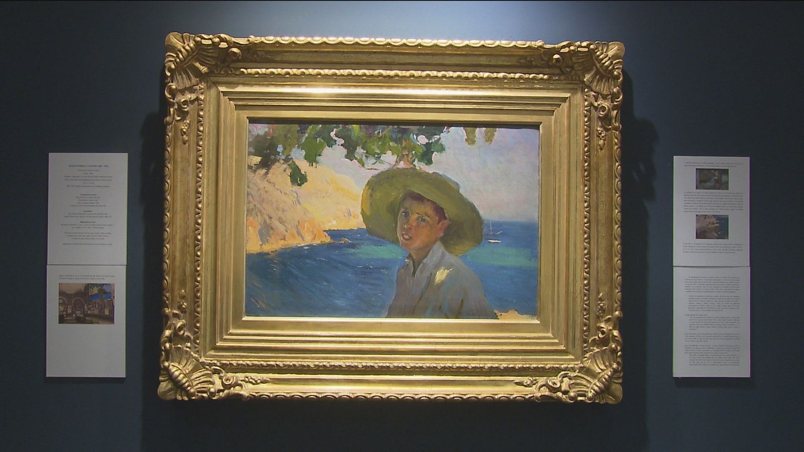 'Chico con sombrero, Jávea' de Sorolla llega al 'Salon Du Conaisseur'