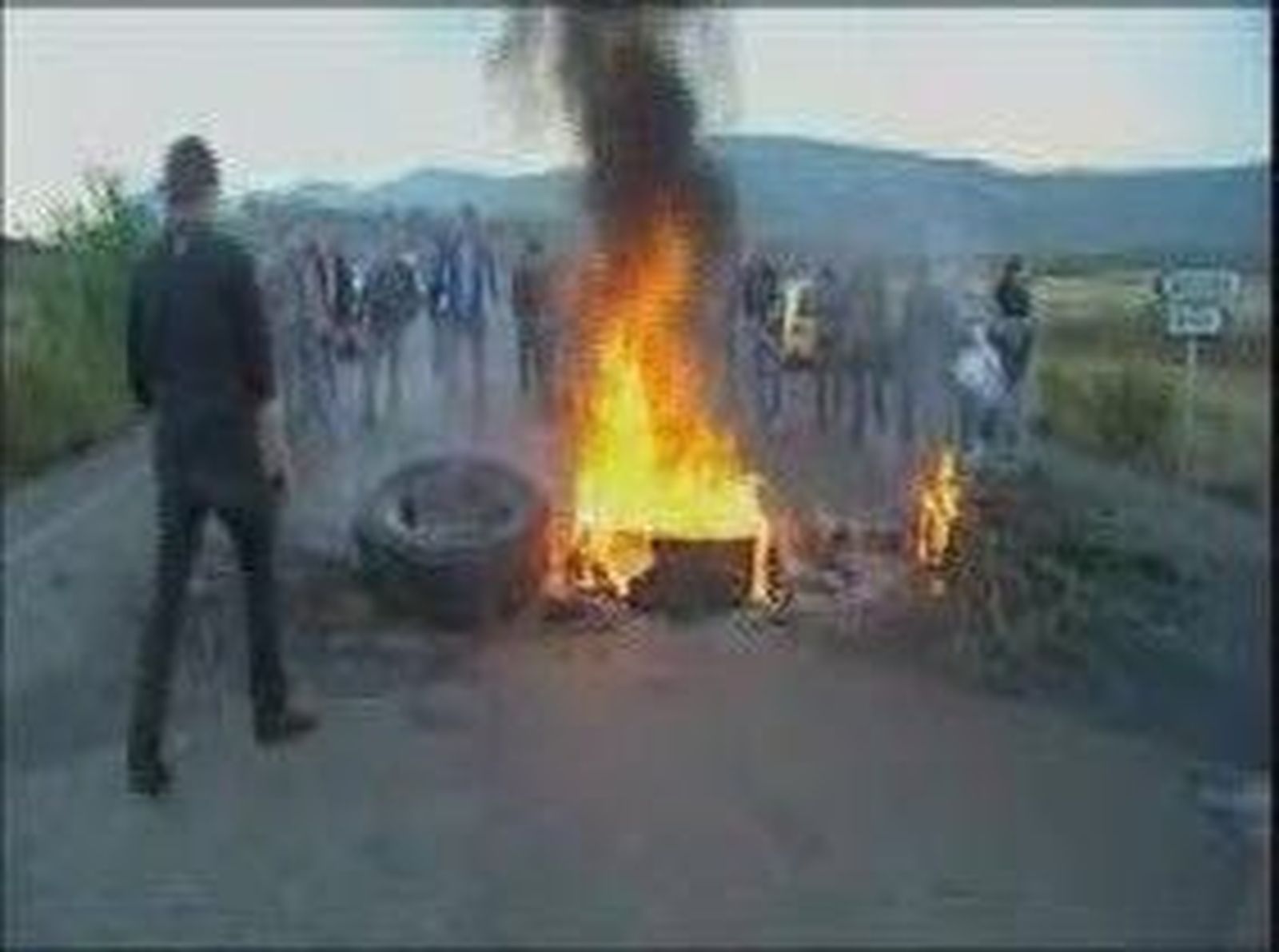 Mineros protestas continúan