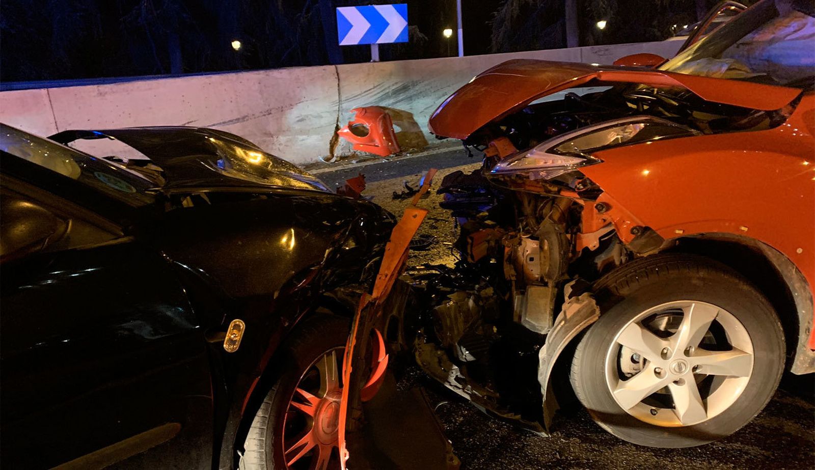 Estado en que quedaron los vehículos accidentados