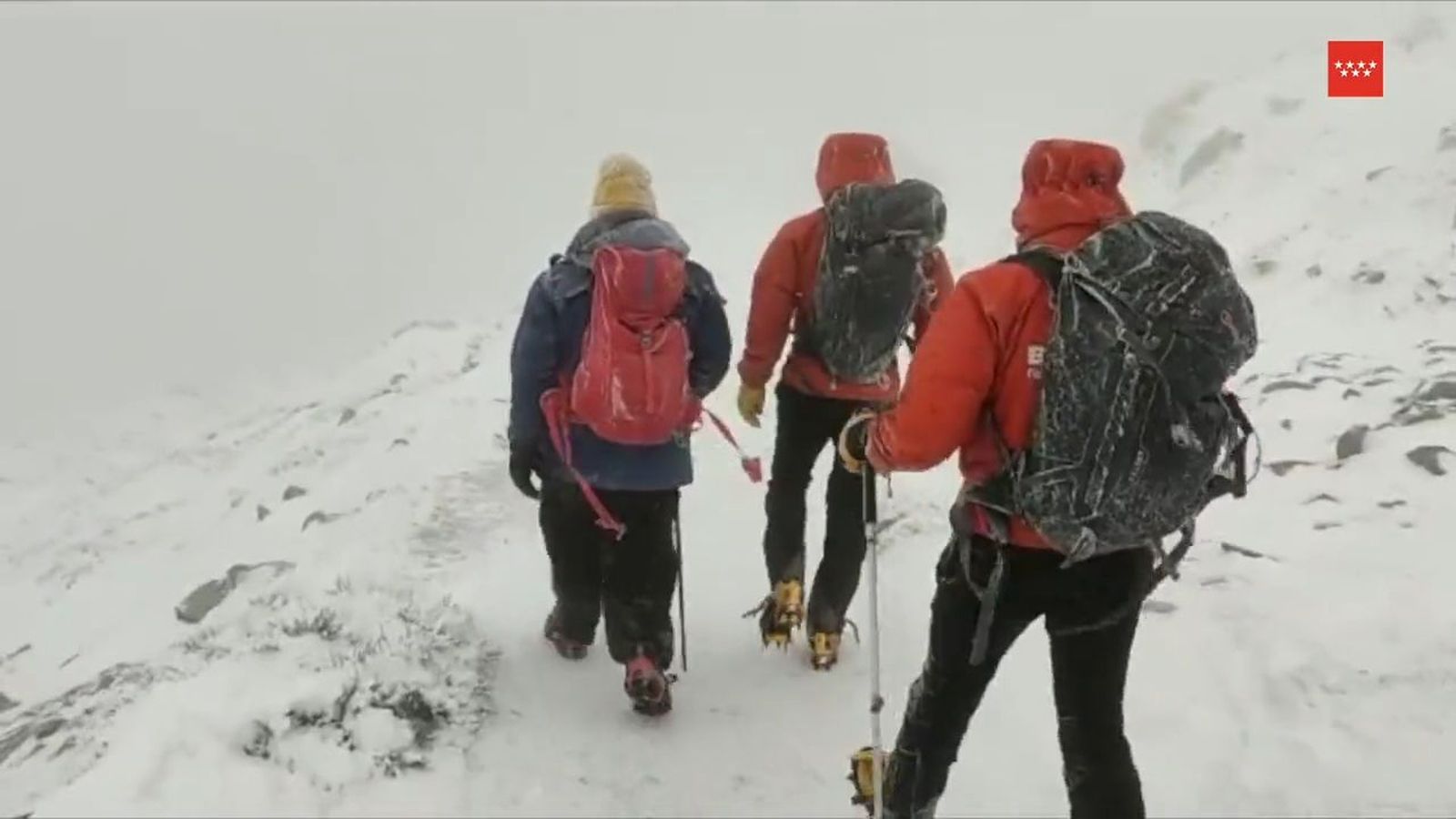El GERA halla a un excursionista perdido en Navacerrada