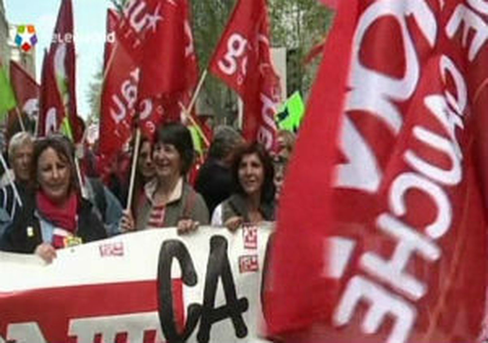 Manifestación en Francia