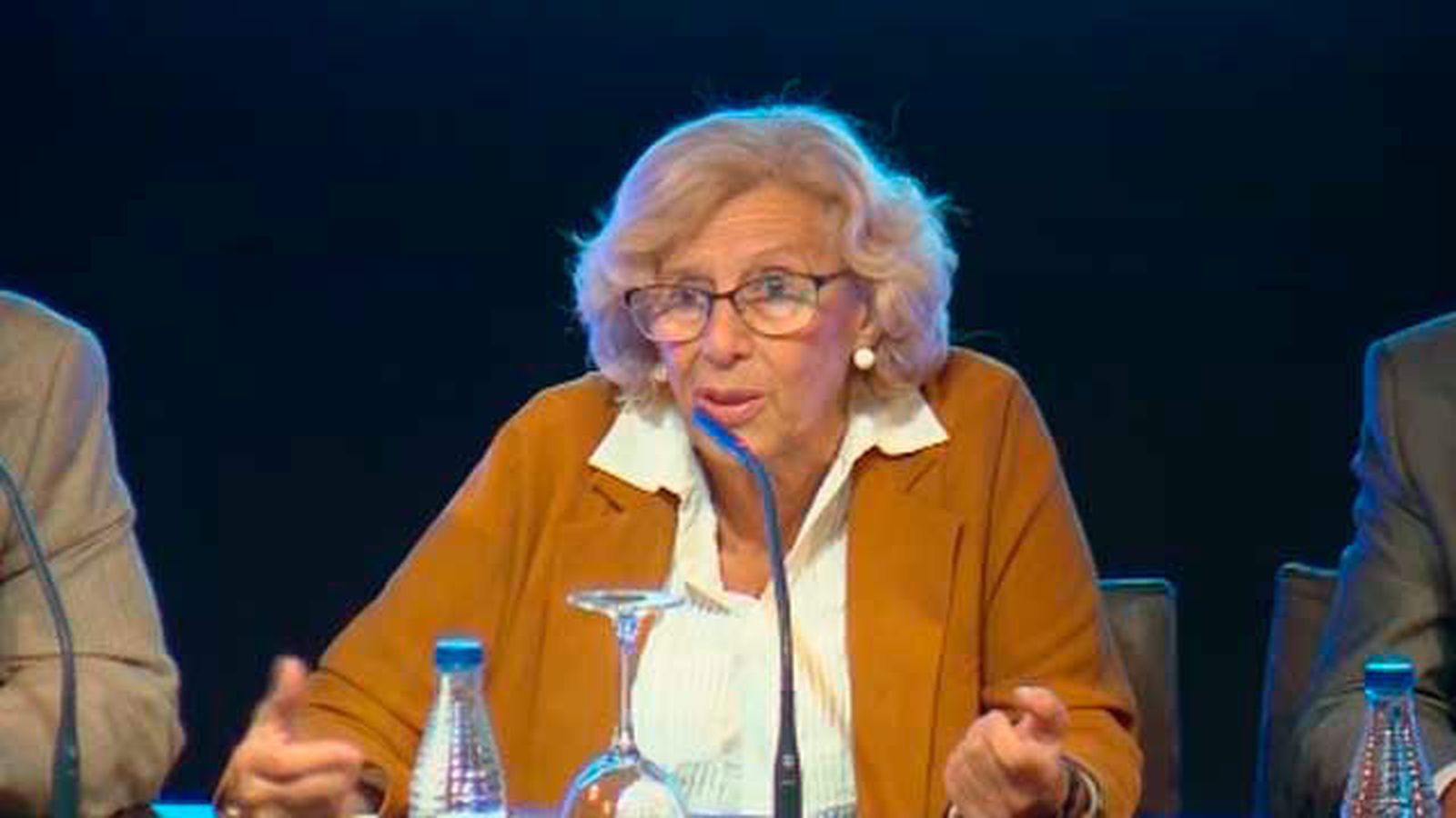 La alcaldesa de Madrid, Manuela Carmena