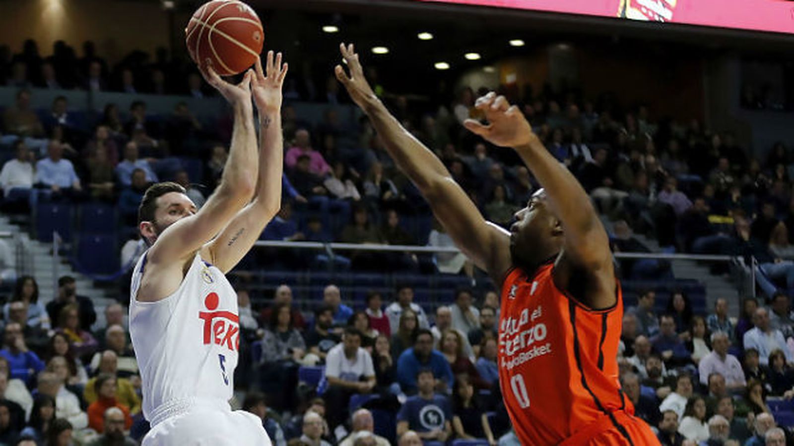 Rudy Fernandez ante el Valencia Basket