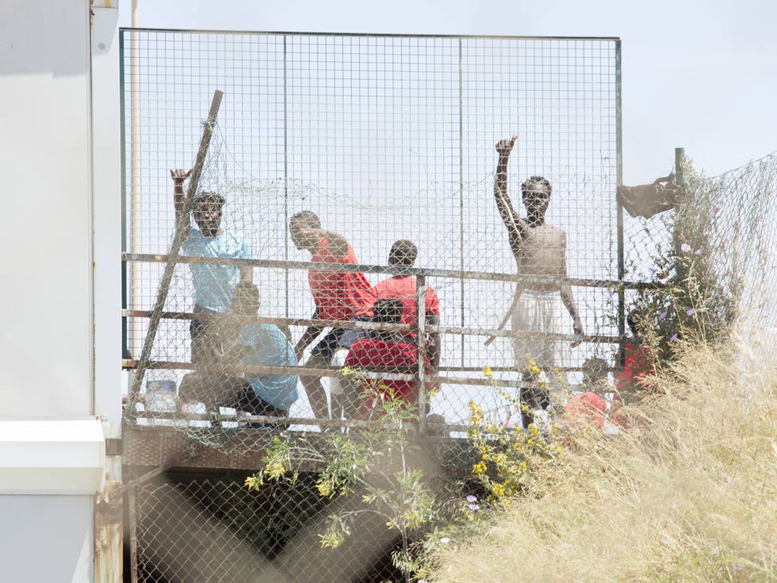 Frustrado un intento de entrada de 100 marroquíes a Melilla, tercero consecutivo
