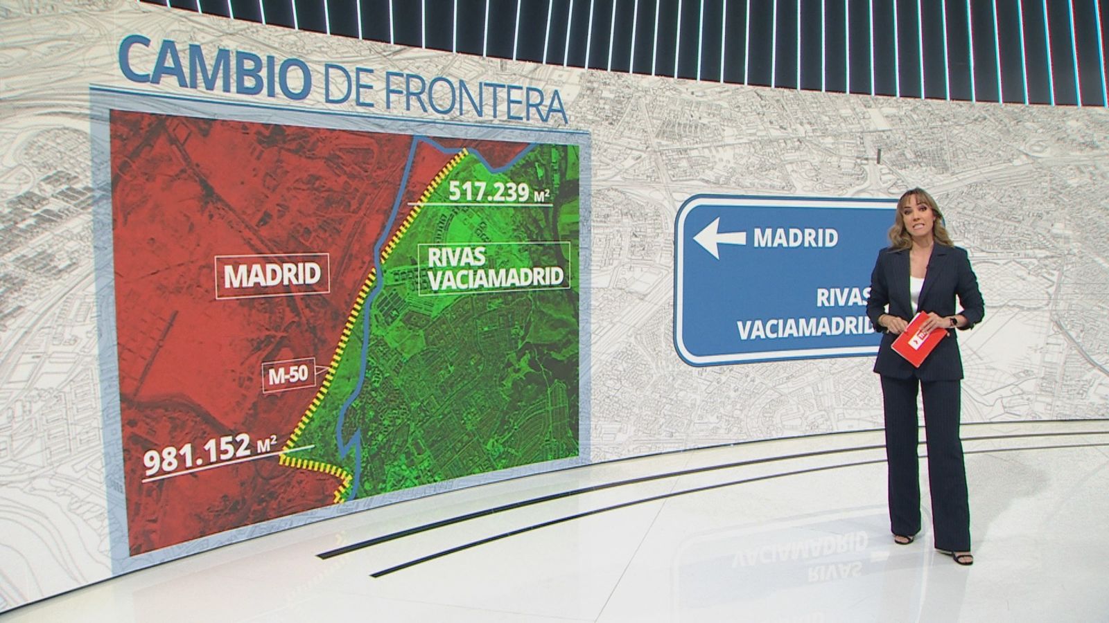 Madrid y Rivas cambian sus fronteras