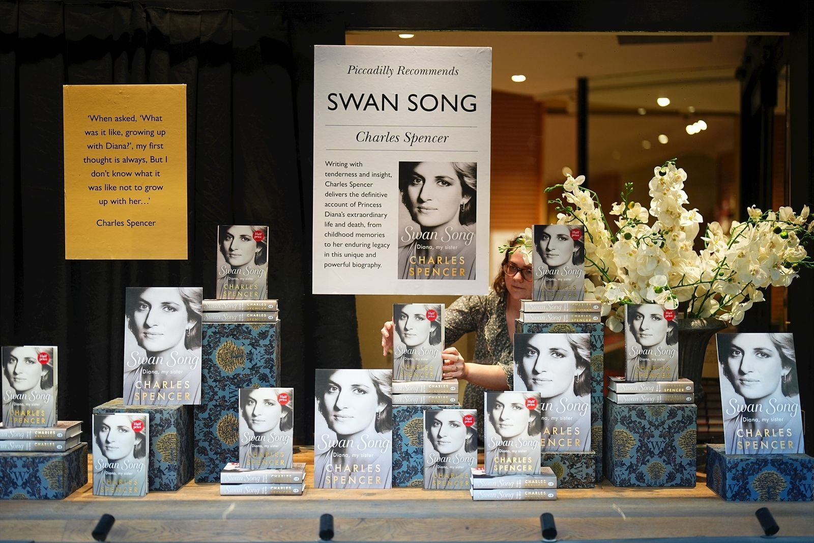 Libro sobre Diana de Gales