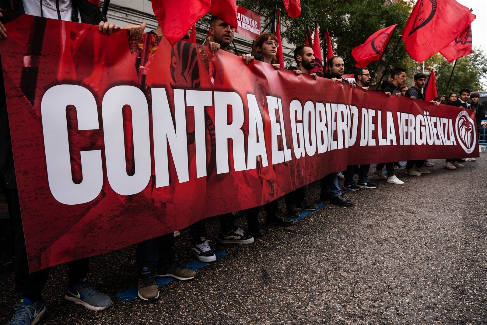 Manifestación en Ferraz