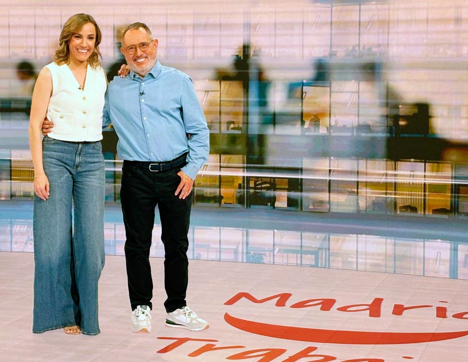 Erika Barreras y Javier Peña
