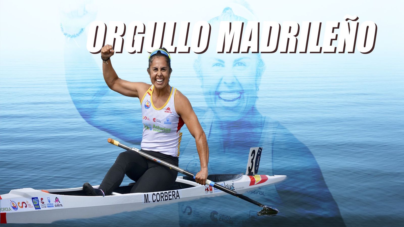 Maria Corbera, doble medallista