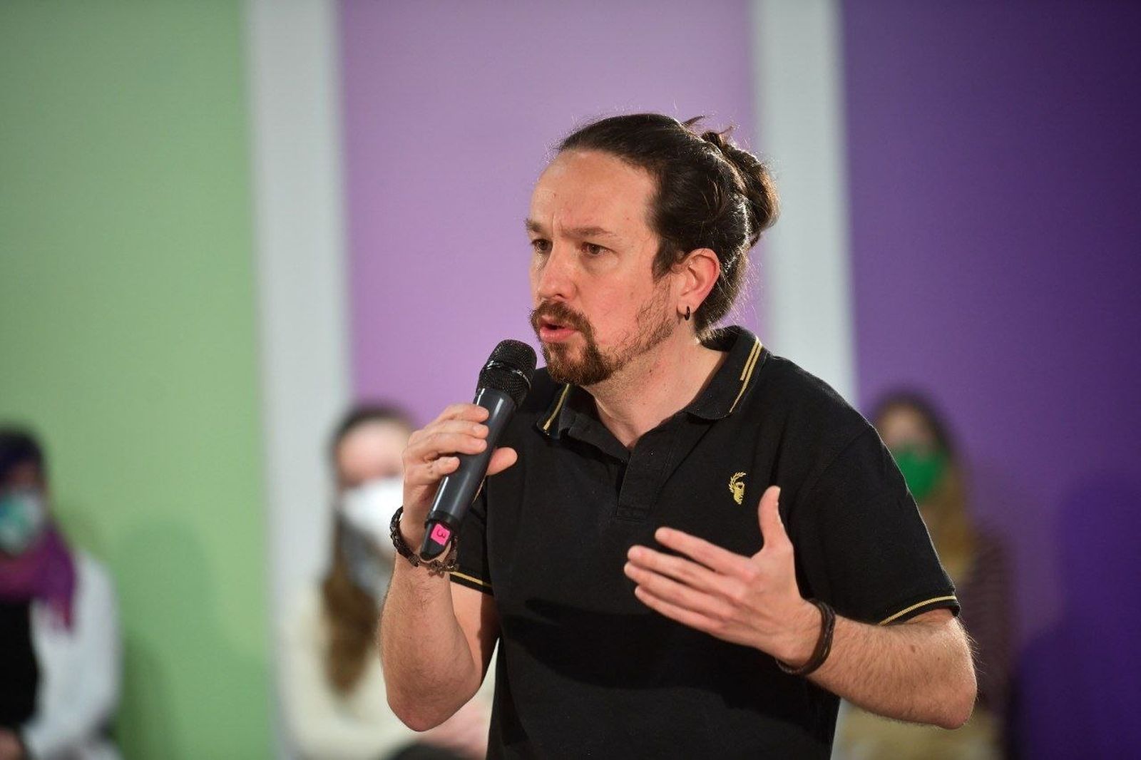 Pablo Iglesias, candidato de Unidas Podemos a la Presidencia de la Comunidad