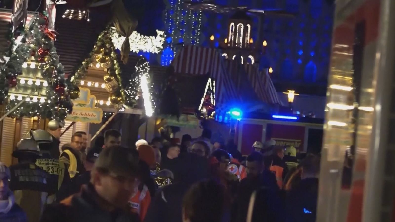 Atropello en mercadillo de Navidad en Alemania