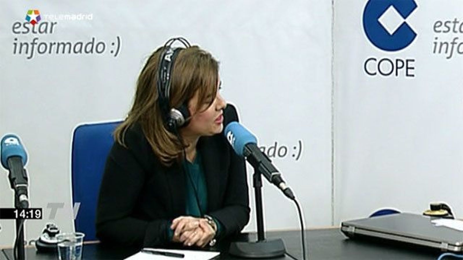 Sáenz de Santamaría dice que irá a donde le manden y la necesiten