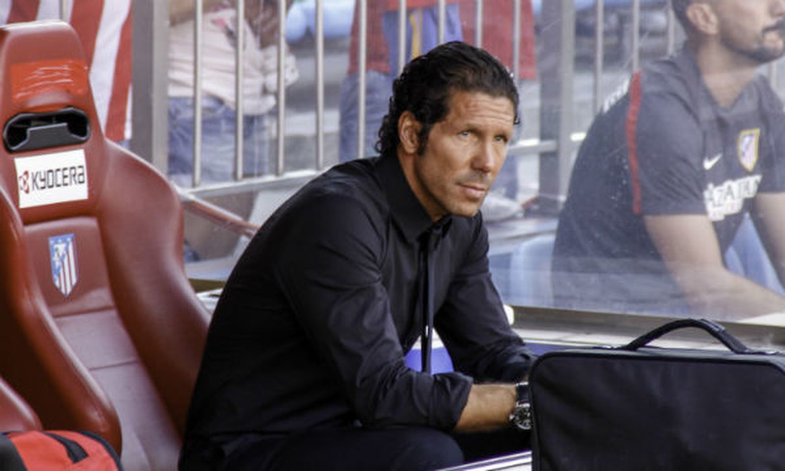 Diego Simeone, entrenador del At. Madrid