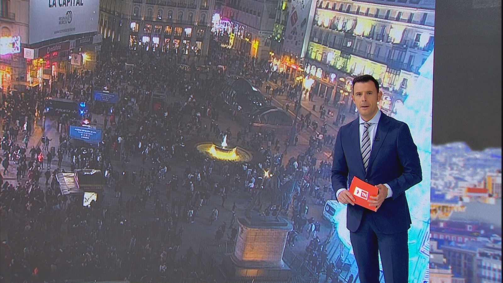 La Puerta del Sol esta tarde