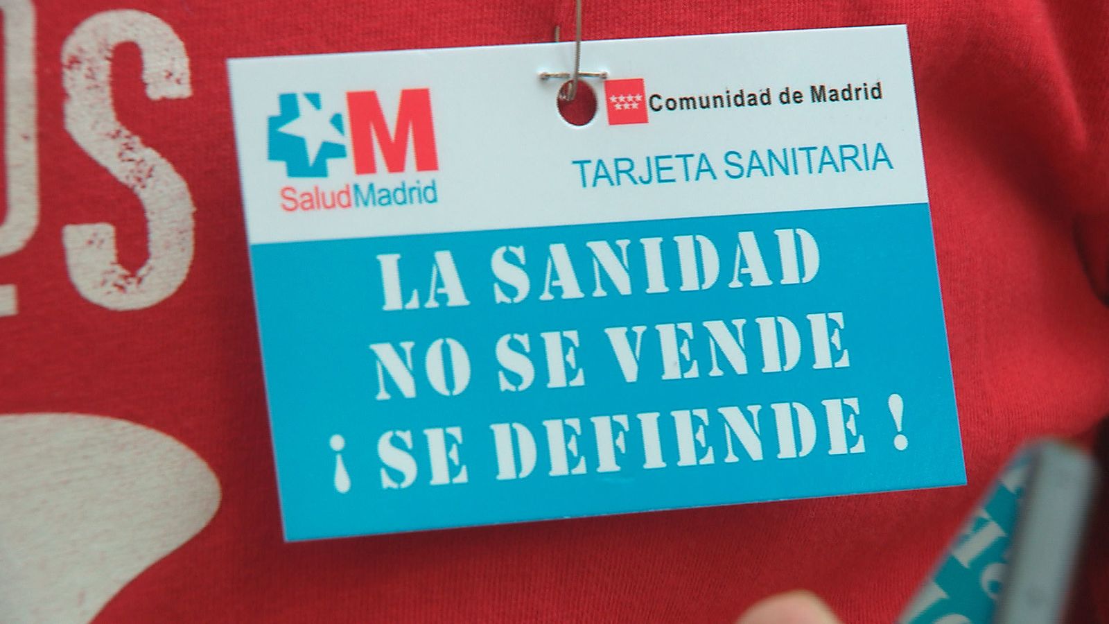 La Marea Blanca vuelve a concentrarse ante el Ministerio de Sanidad