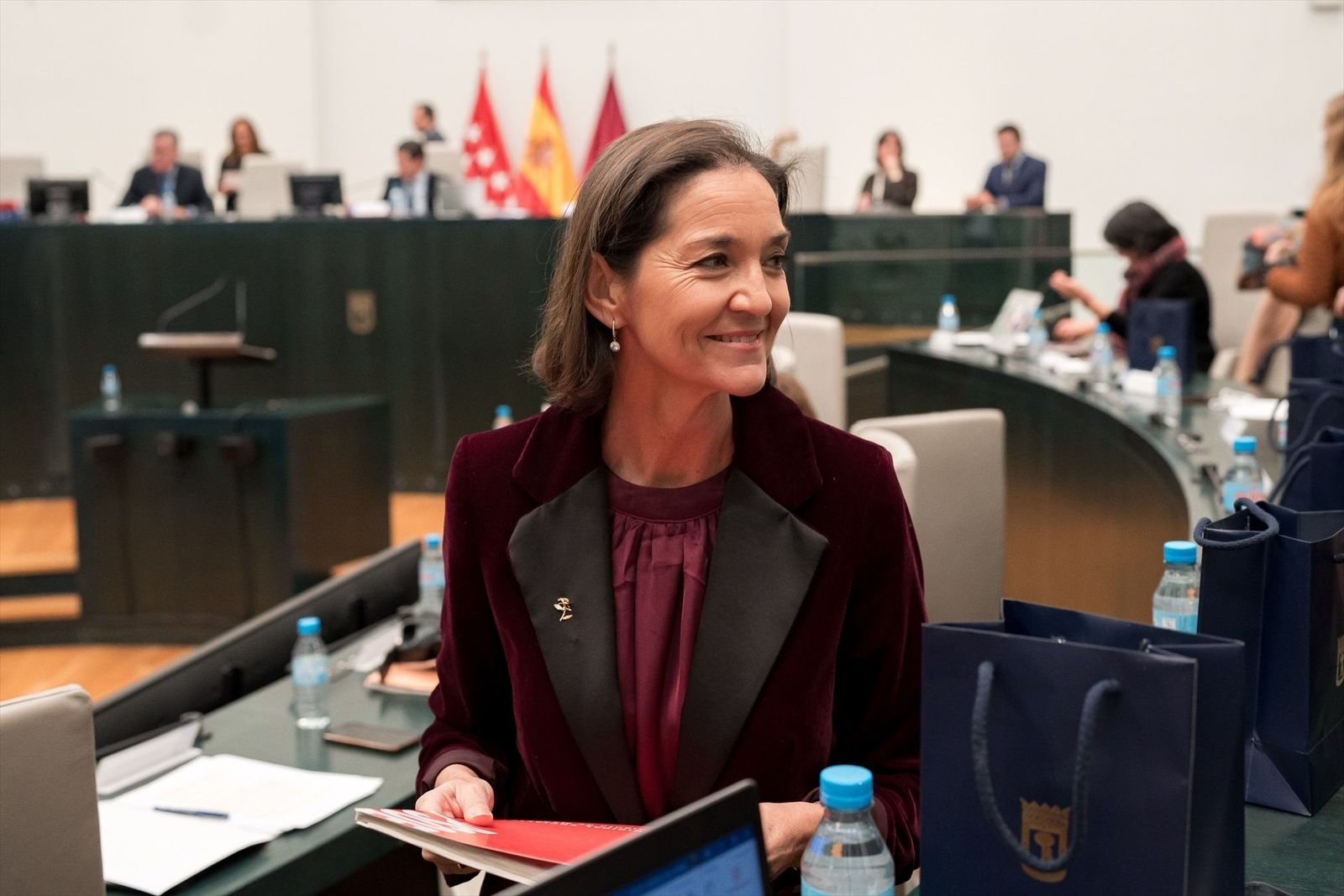 El Ayuntamiento de Madrid reprueba a Reyes Maroto por su "falta de explicaciones" sobre los mensajes con Aldama