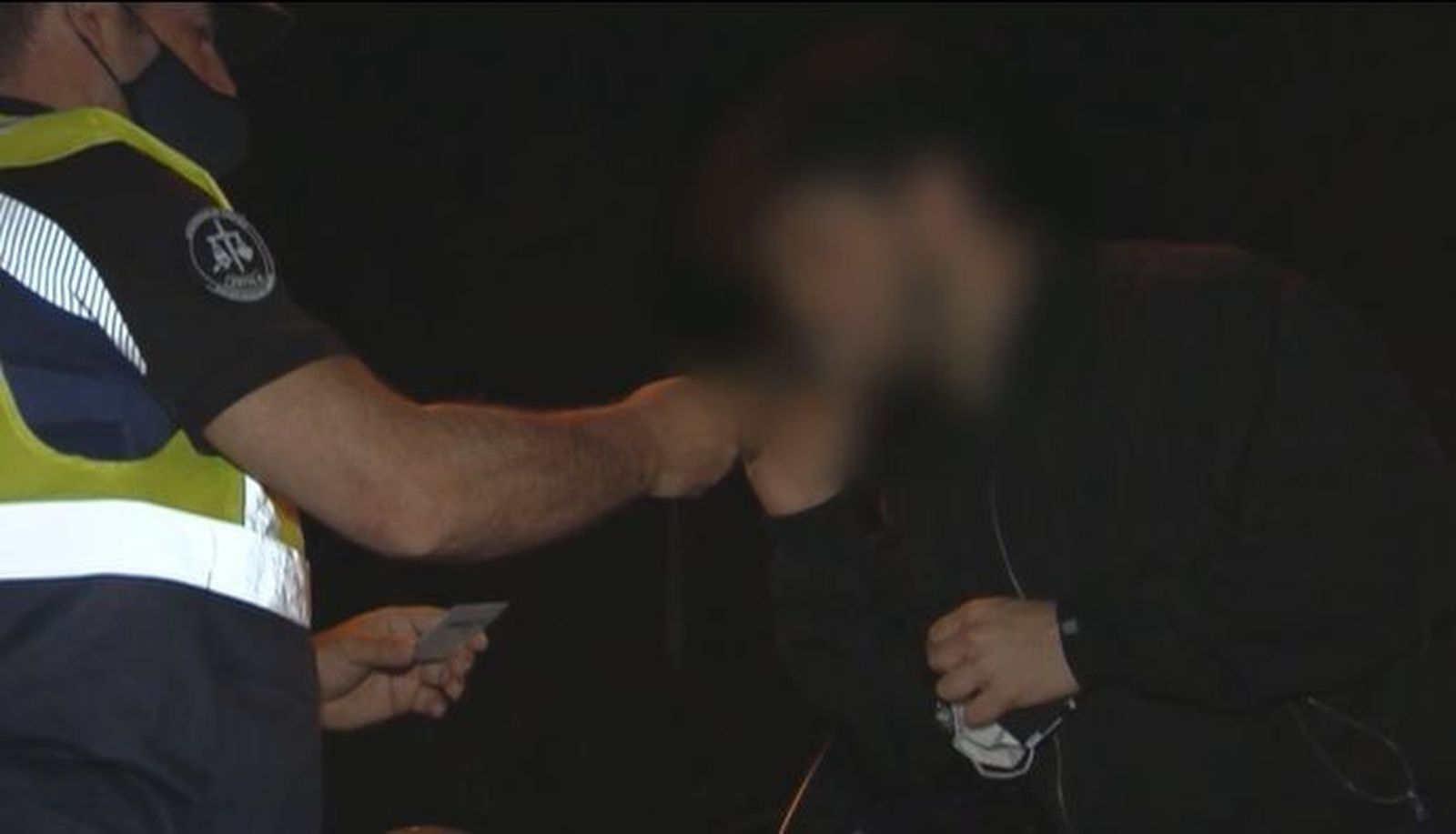 Así es un control de alcoholemia en Madrid