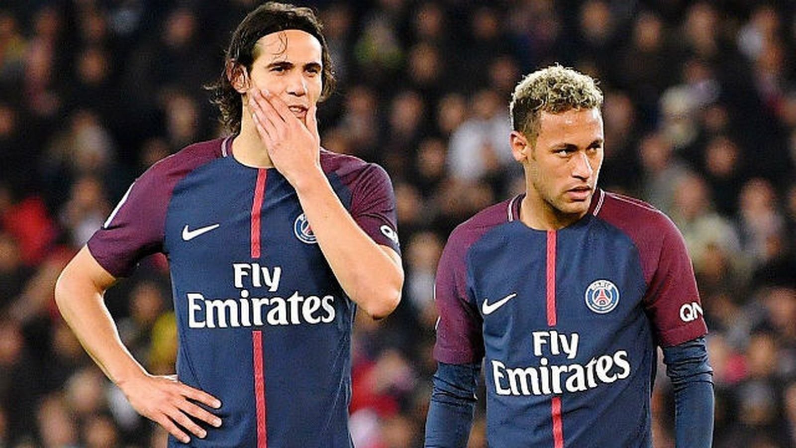 Cavani y Neymar