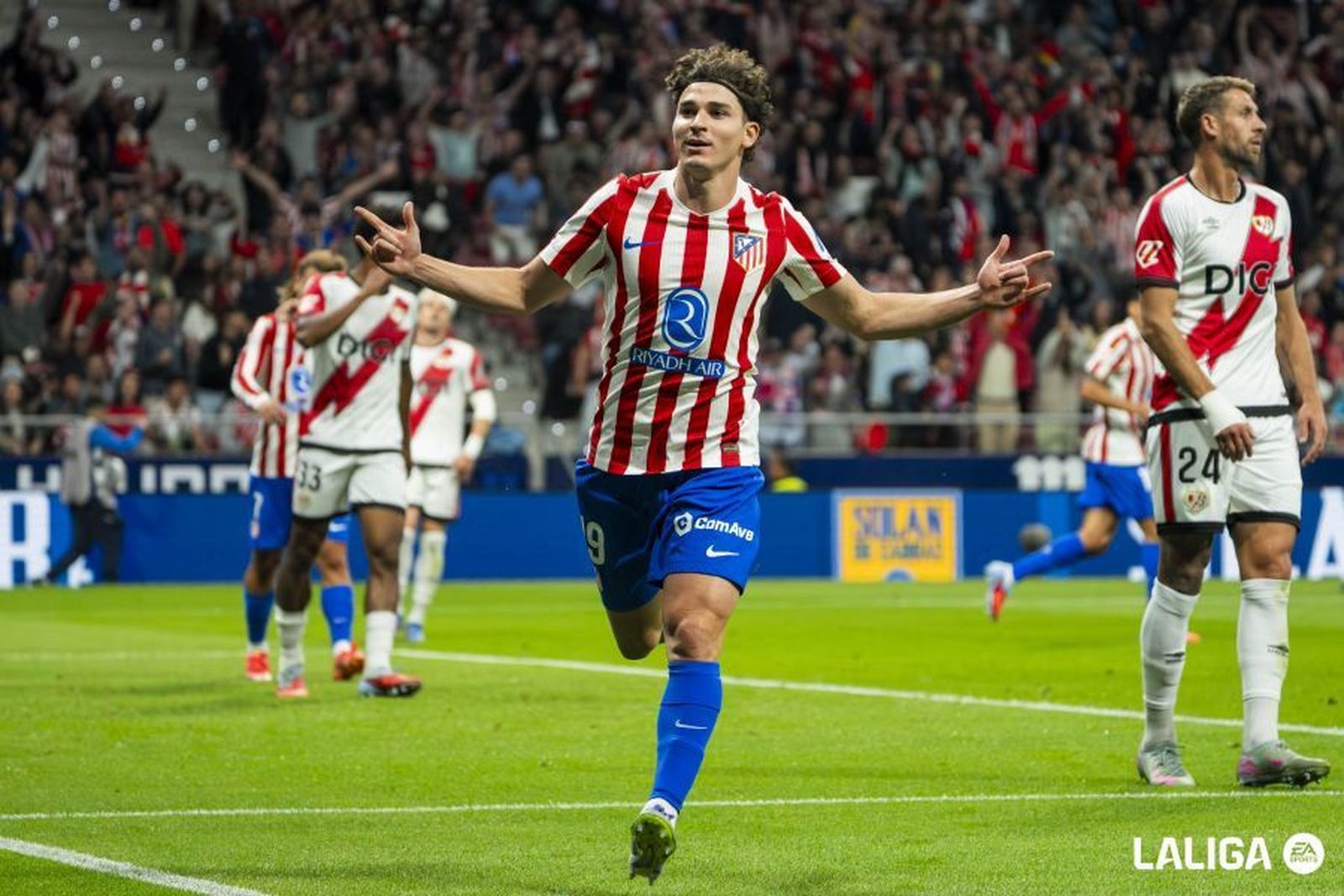 Julian Alvarez ante el Rayo Vallecano