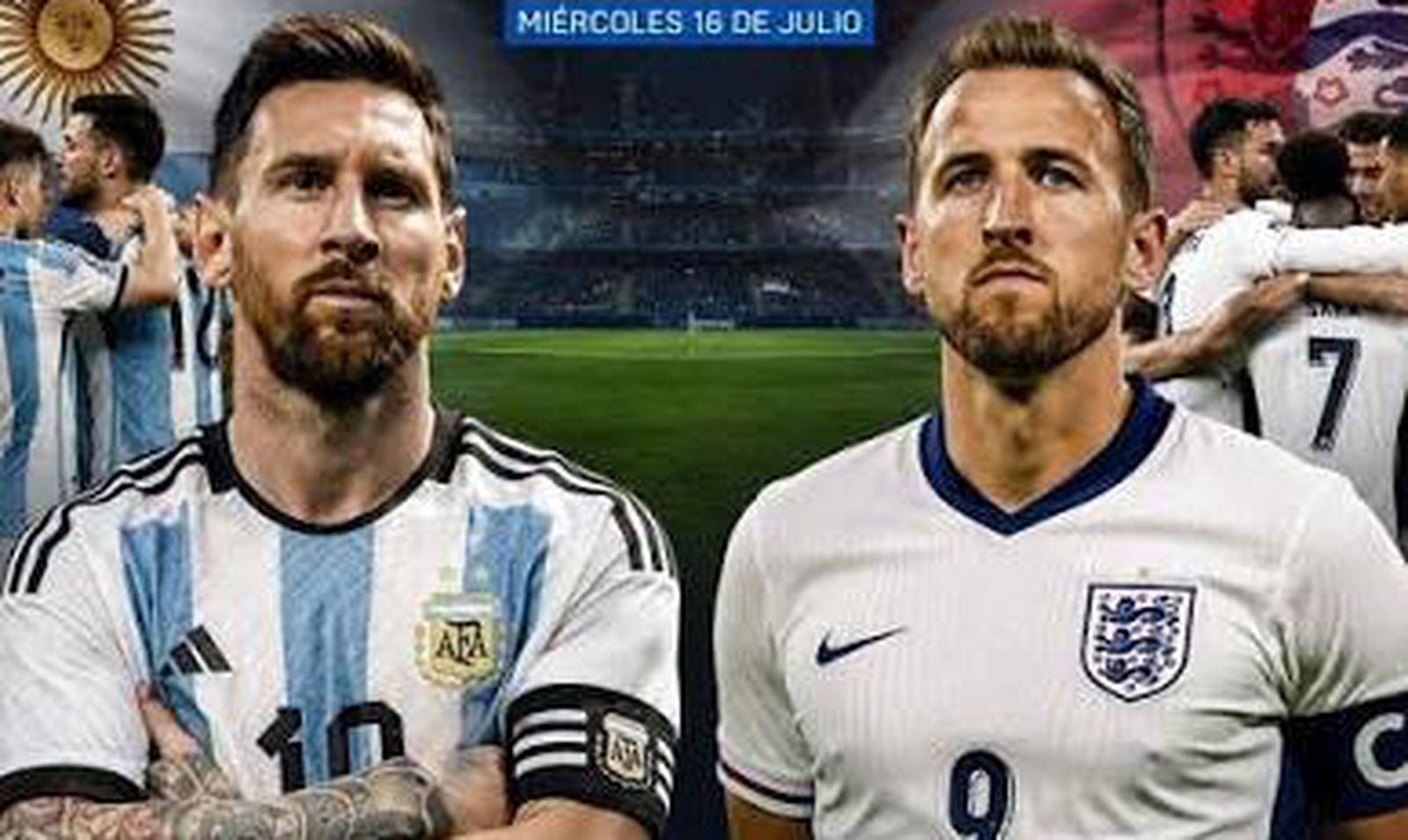 Messi y Kane