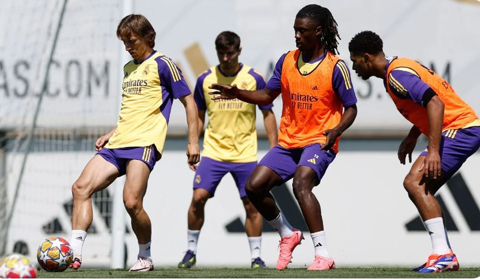 Camavinga apura para jugar el derbi