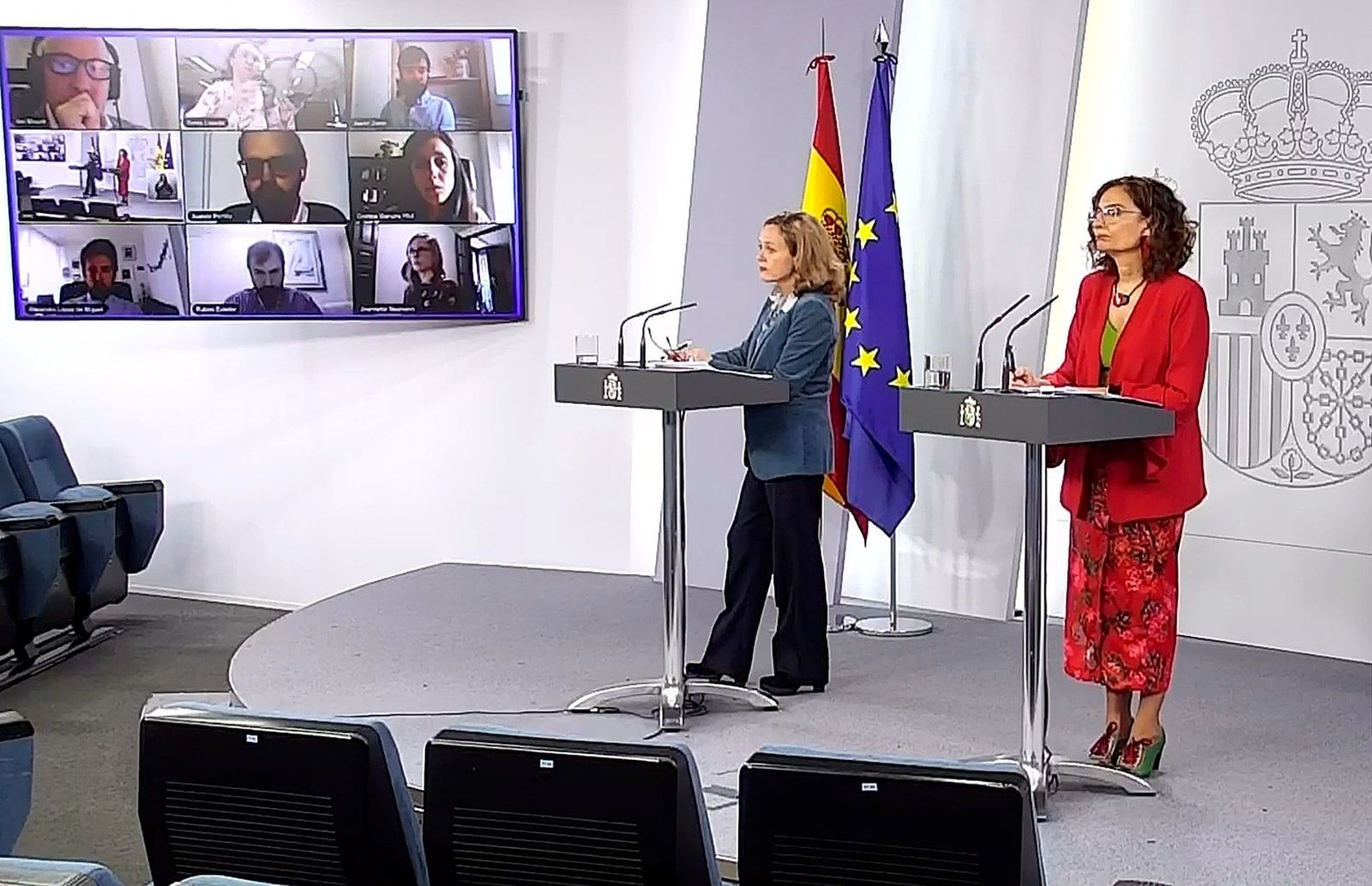 El Gobierno prevé que el PIB caiga un 9,2 % en 2020